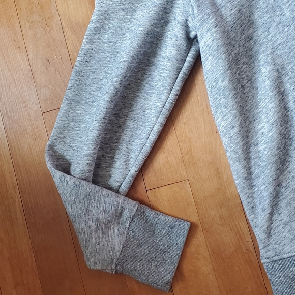 Old Navy Relaxed Lace Up French Terry Top - Picture 2 of 8